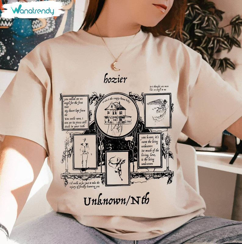 0s Vintage Hozier Unknown Nth T Shirt, Hozier Unreal Unearth Tour Shirt Hoodie