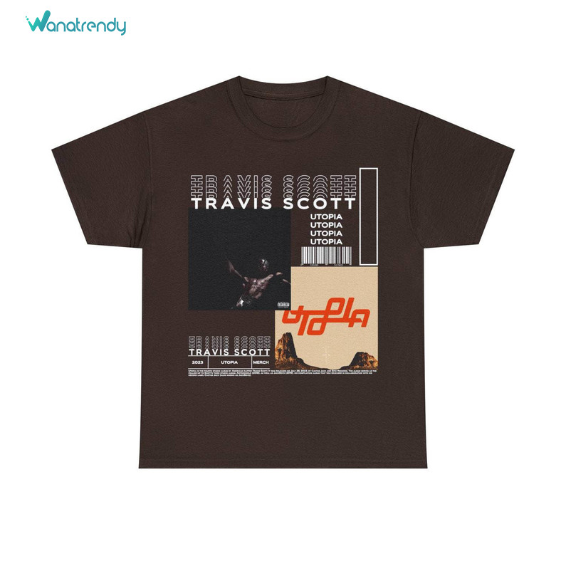 Funny Album Utopia Viral Long Sleeve , Must Have Travis Scott Shirt Sweatshirt