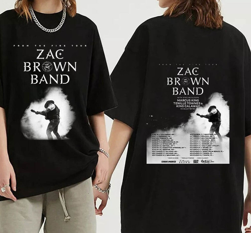 Zac Brown Band Tour 2023 Trendy Shirt