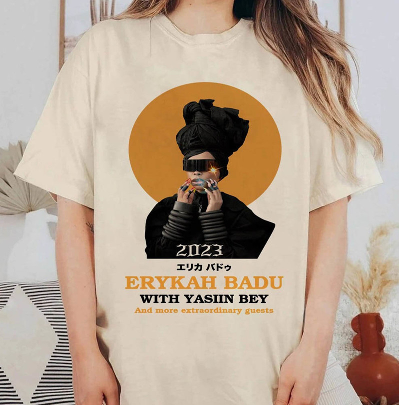 Erykah Badu Concert 2023 Rap Music Shirt