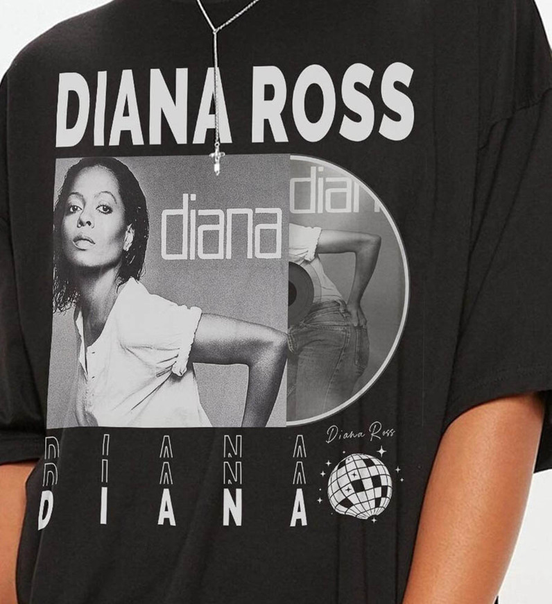 Diana Ross Music The Musical Legacy Tour Shirt