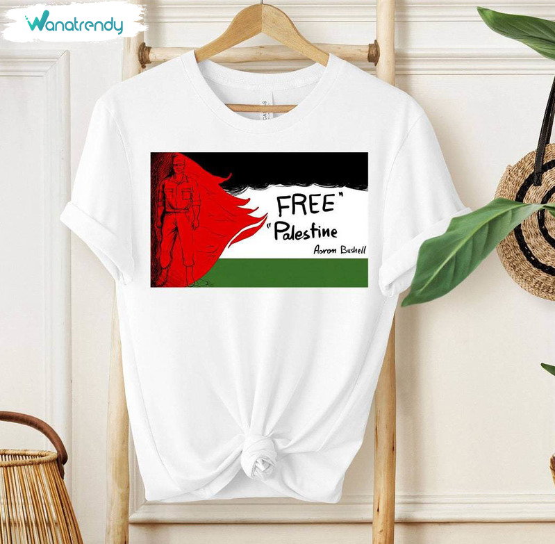 Free Palestine Aaron Bushnell Shirt, Support Palestine Tee Tops T-Shirt