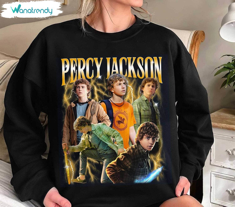 Retro Percy Jackson Shirt, Walker Scobell Sweater Hoodie