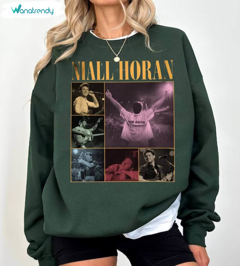 Vintage Niall Horan The Show Live On Tour Shirt, Horan Music Crewneck Sweatshirt Sweater