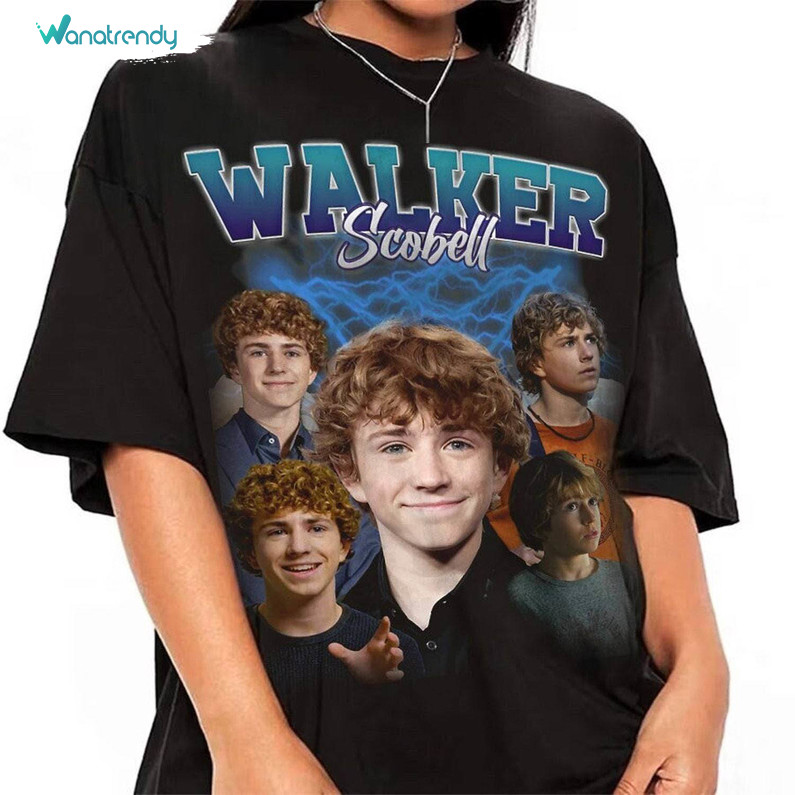 Walker Scobell Shirt , Percy Jackson 2024 Tee Tops T-Shirt