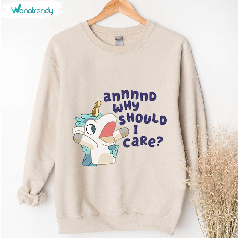 Annnd Why Should I Care Shirt, Funny Annnd Why Should I Car Sweater Crewneck Sweatshirt Gifts For Kid