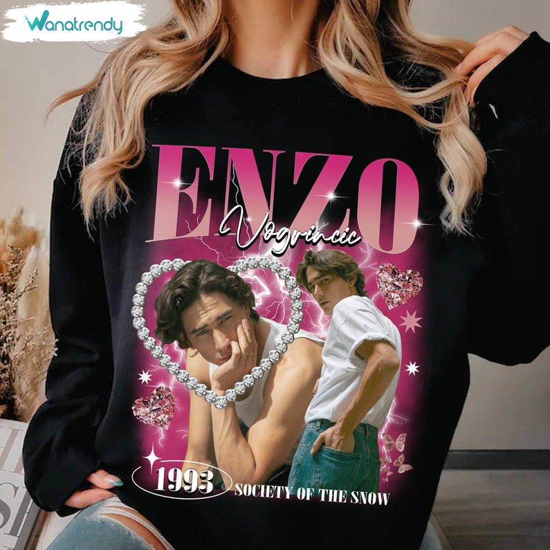 Retro Enzo Vogrincic Vintage 90s Sweatshirt, Enzo Vogrincic Tour 2024 Tee Tops
