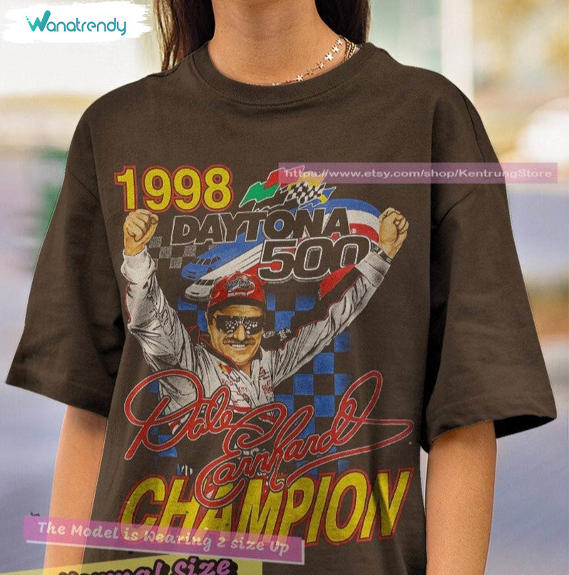 Vintage Dale Earnhardt Nascar Unisex Shirt, Racing Tank Top Sweatshirt