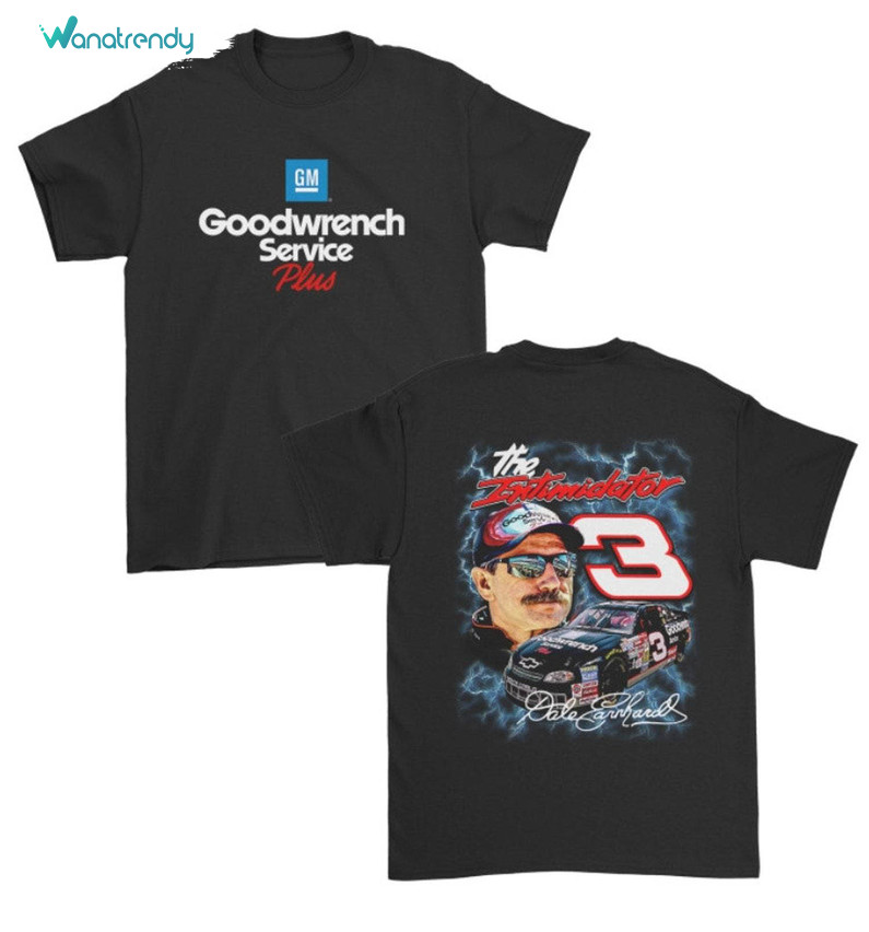 Dale Earnhardt 3 Goodwrench Nascar Shirt, Unisex Tee Tops Hoodie