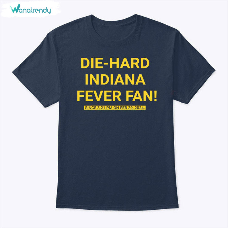 Die Hard Indiana Fever Fan Caitlin Clark Trendy Long Sleeve Sweater