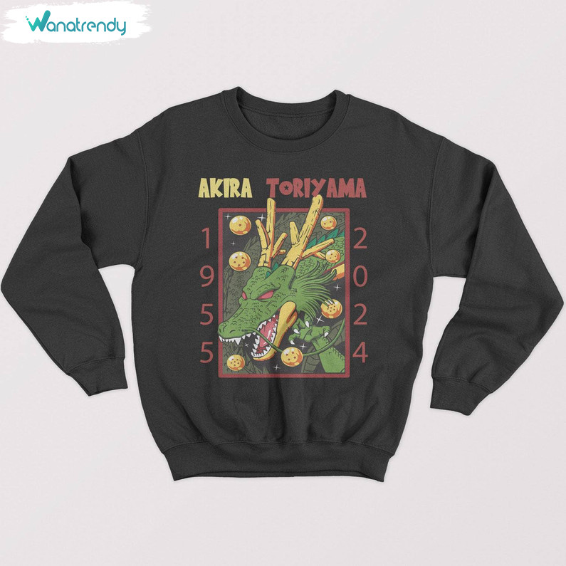Akira Toriyama Comfort Trendy Shirt, Dragon Ball Tee Tops Hoodie