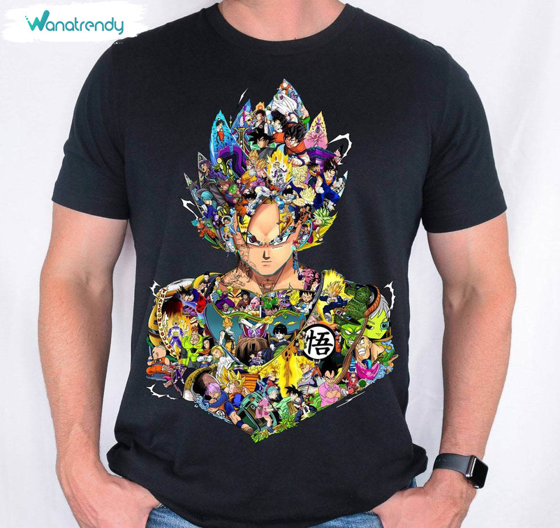 Dragon Ball Z Shirt , Goku Of All Characters Akira Toriyama Long Sleeve T-Shirt