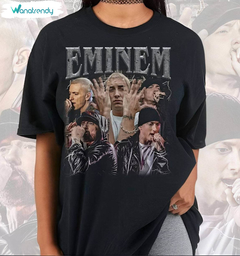 Eminem Vintage Shirt, Eminem Music Crewneck Sweatshirt Tee Tops