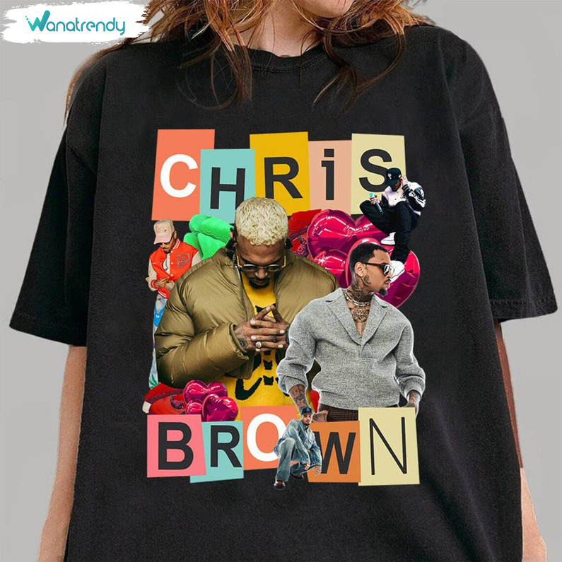 Vintage Breezy Chris Brown Shirt, Chris Brown Hip Hop Tee Tops Sweater