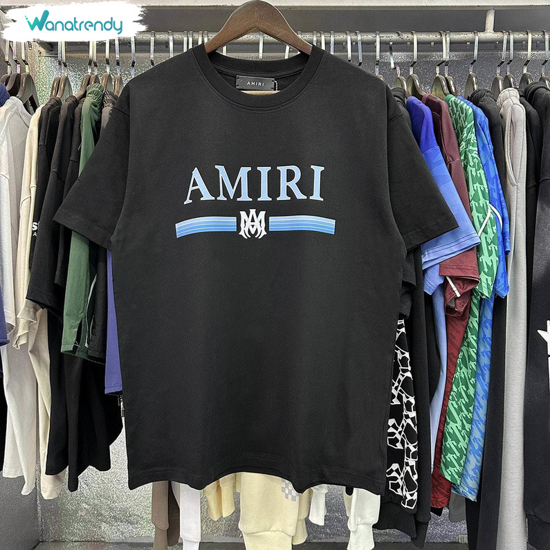Amiri Beach Vintage Shirt, Hip Hop Short Sleeve Long Sleeve