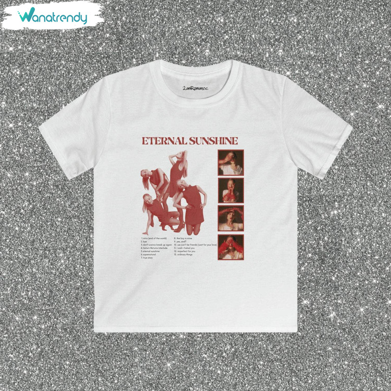Ariana Grande Eternal Sunshine Vintage Shirt, Sunshine Album Tee Tops Hoodie