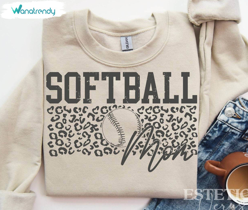 Softball Mom Shirt, Love Softball Sweater T-Shirt