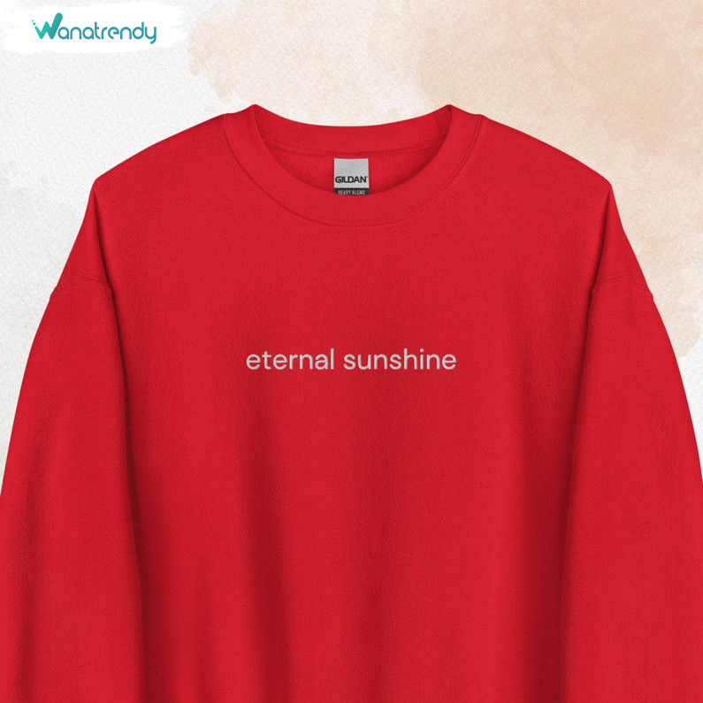 Eternal Sunshine Shirt, Trendy Music Tee Tops Hoodie