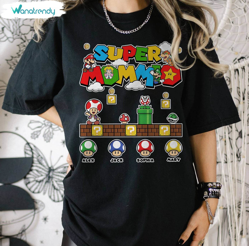Super Mommio Trendy Shirt, Mothers Day Sweater T-Shirt