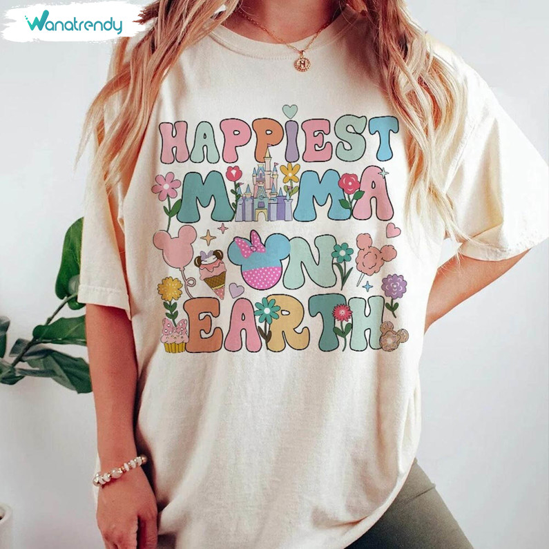 Happiest Mama On Earth Shirt, In My Mama Era Tee Tops Hoodie