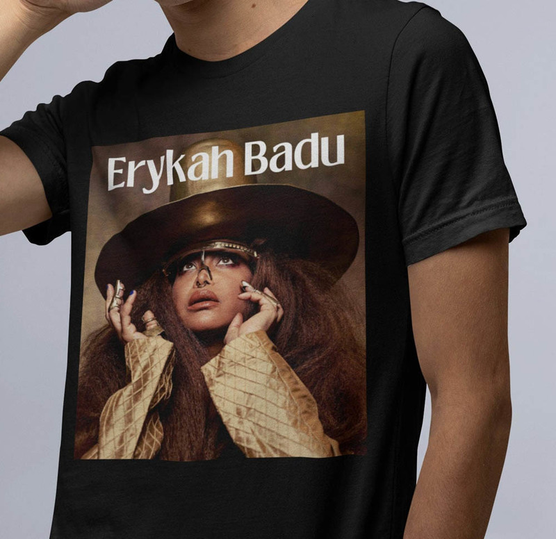 Erykah Badu Goldie Rapper Hip Hop Music Shirt