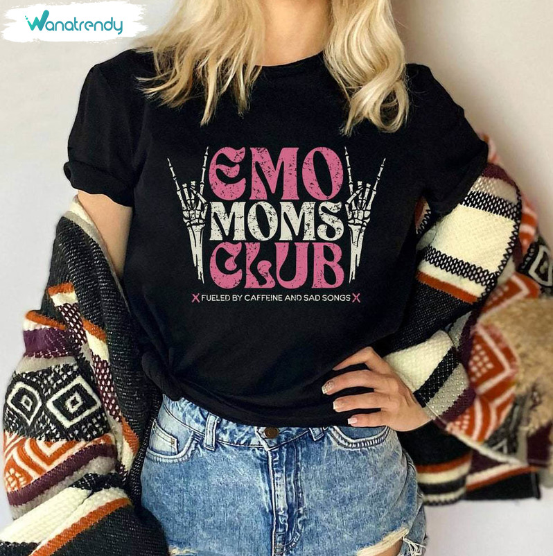 Emo Moms Club Funny Shirt, Mother's Day Sweater Hoodie