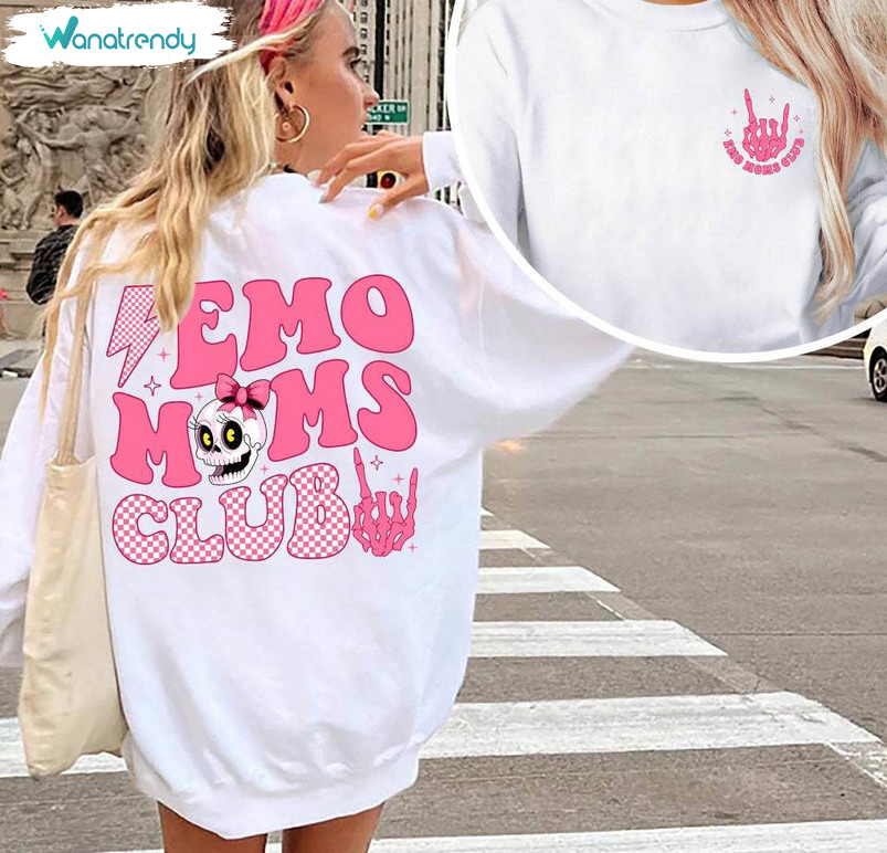 Emo Moms Club Skeleton Shirt, Mama Club Sweater Hoodie