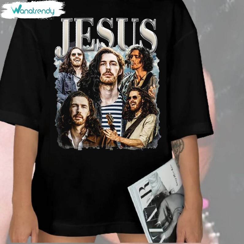 Hozier Jesus Shirt , Lord Of The Rings Hozier Aragon Unisex Hoodie Long Sleeve