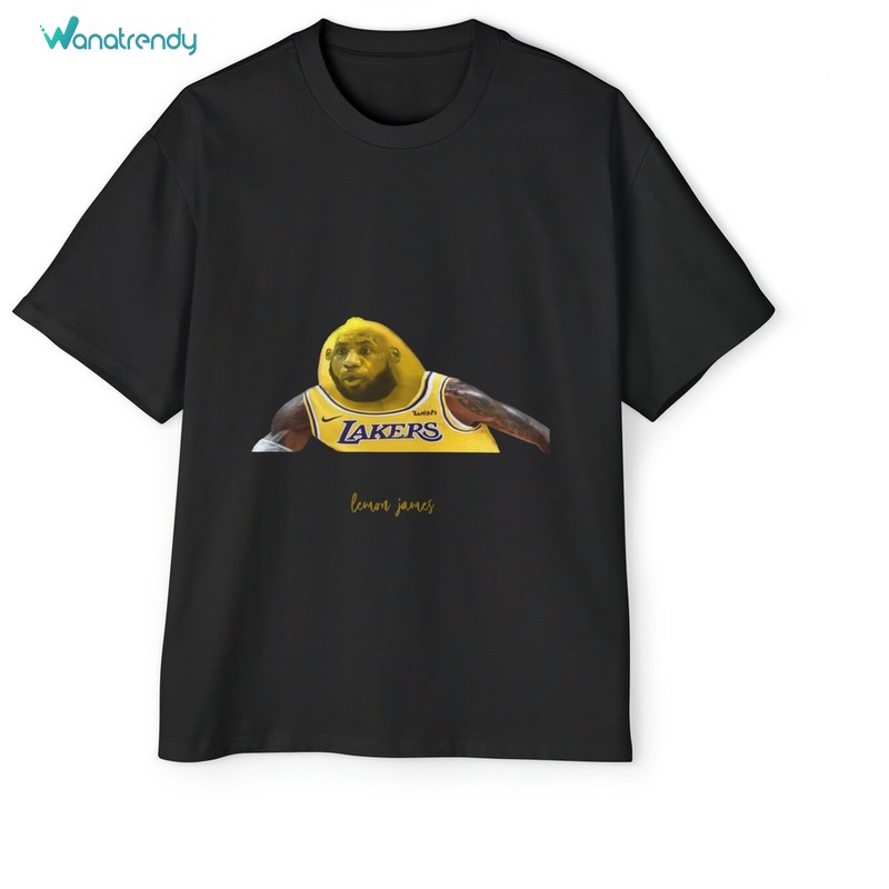 Lemon James Trendy Shirt, Funny Meme Unisex Hoodie Crewneck Sweatshirt