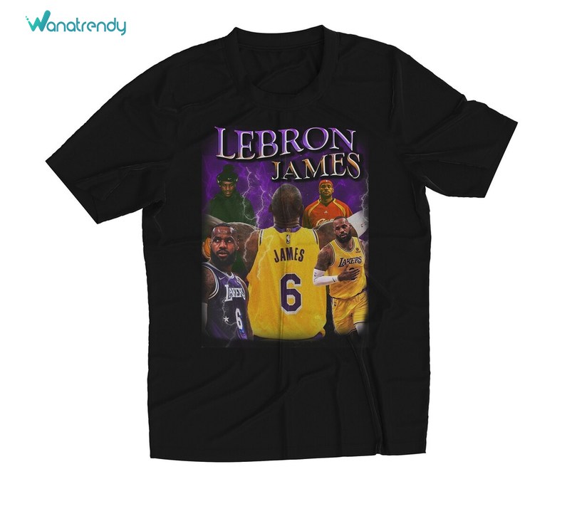 Lebron James Shirt, Vintage Lakers Tee Tops Hoodie