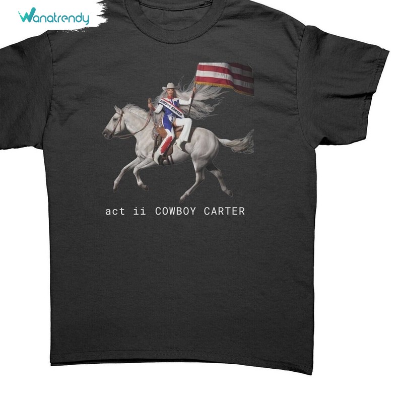 Cowboy Carter Shirt, Cowboy Carter Album Trendy Crewneck Sweatshirt Sweater