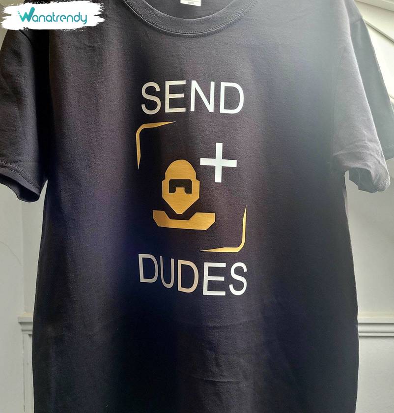 Helldivers 2 Inspired Funny Shirt, Send Dudes Reinforcements Meme Tee Tops Sweater