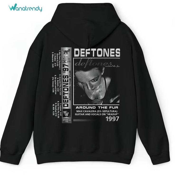 Deftones Shirt, Limited Deftones Tape Long Sleeve Short Sleeve