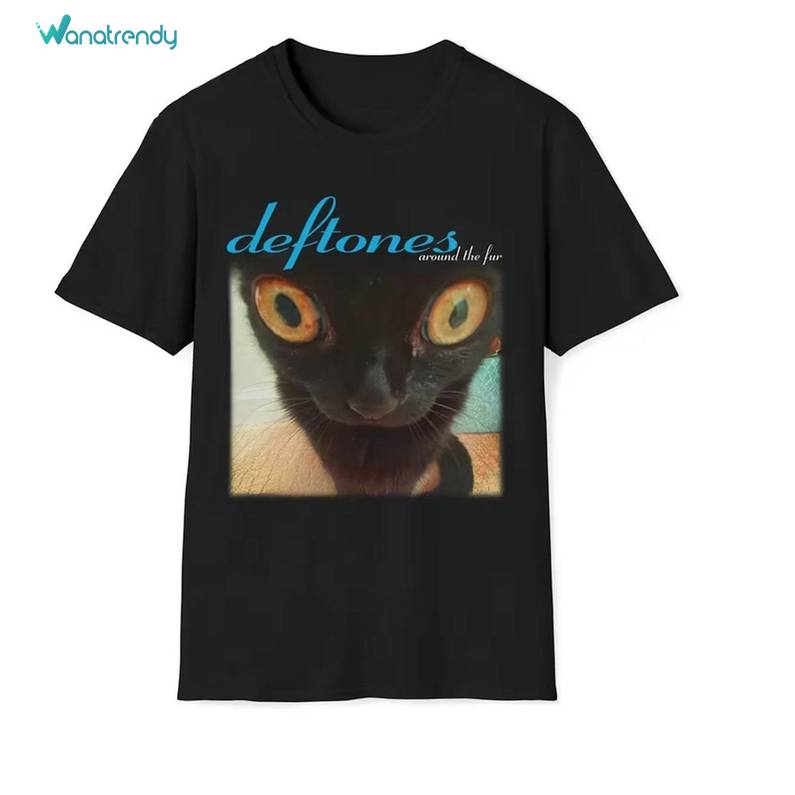 Deftones Shirt, Around The Fur Cat Band Long Sleeve Short Sleeve