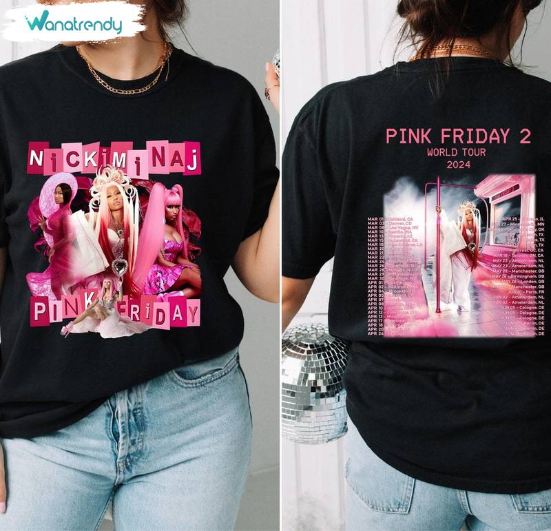 Nicki Minaj Shirt, Nicki Minaj World Tour Long Sleeve Sweater