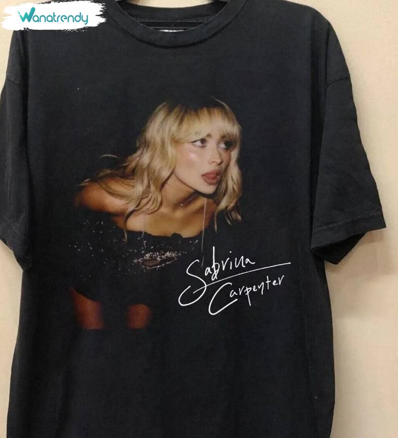 Sabrina Carpenter Shirt, Rock Music Tour Unisex Hoodie Crewneck Sweatshirt