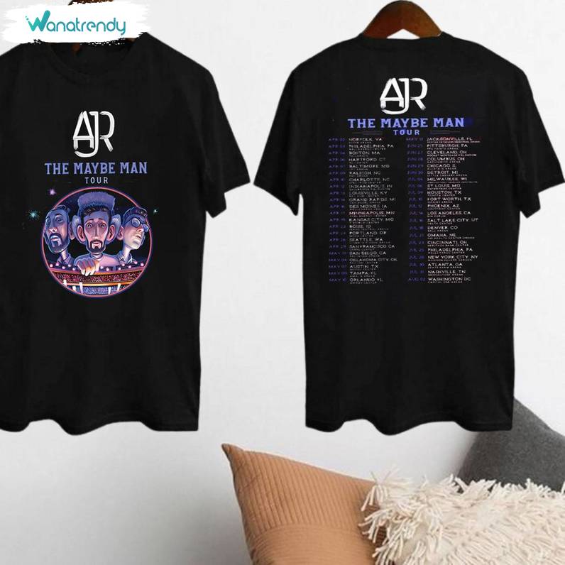Ajr Band Shirt , The Maybe Man Tour 2024 Crewneck Sweatshirt Hoodie