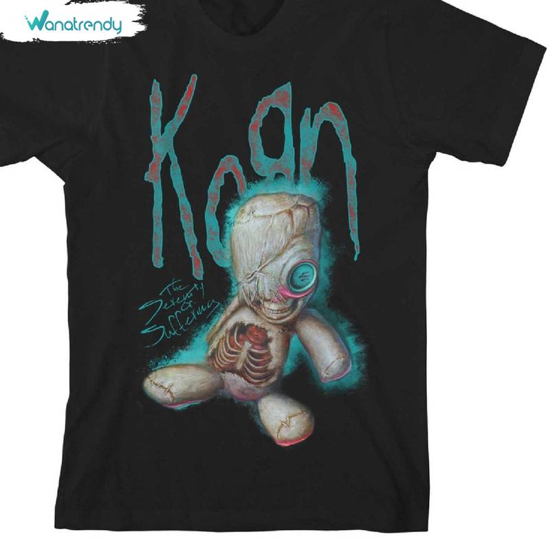 Korn Sos Doll Shirt, Trendy Music Long Sleeve Tee Tops