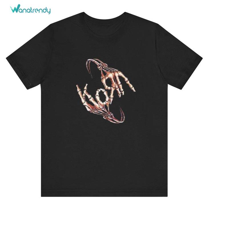 Korn Shirt, Rock Metal Concert Long Sleeve Tee Tops