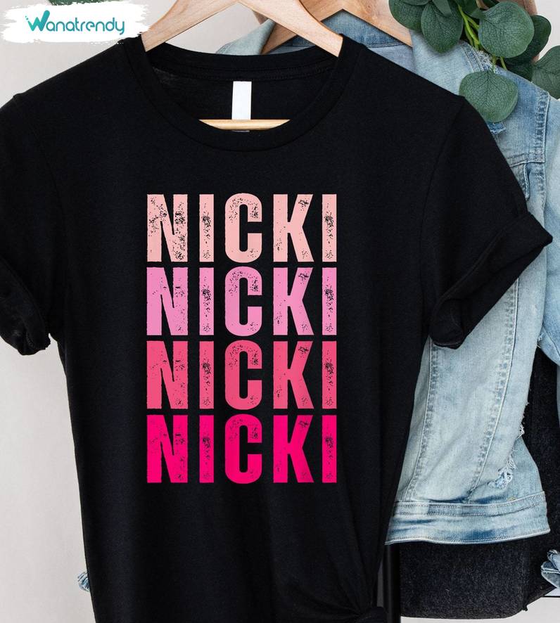 Nicki Minaj Shirt, Pink Friday 2 World Tour Tee Tops T-Shirt