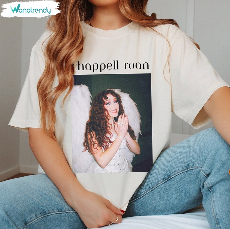 Chappell Roan Angel Comfort Shirt, The Rise And Fall Of A Midwest Princess Unisex Hoodie Crewneck Sweatshirt