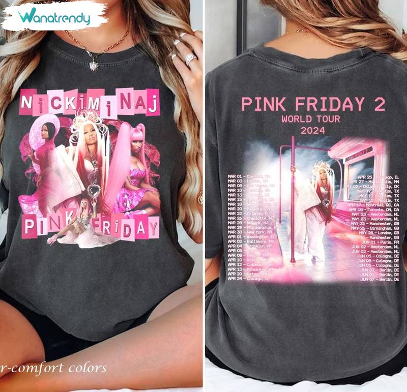 Nicki Minaj Shirt, Friday 2 Tour Vintage Long Sleeve Sweater