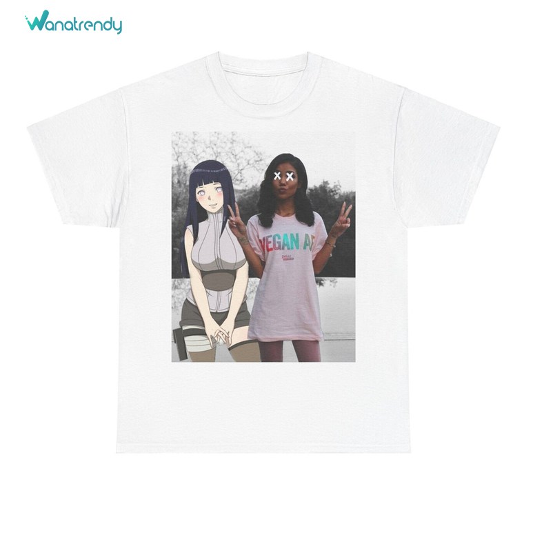 Jhene Aiko X Hinata Anime Shirt, Hiphop Music Short Sleeve Long Sleeve