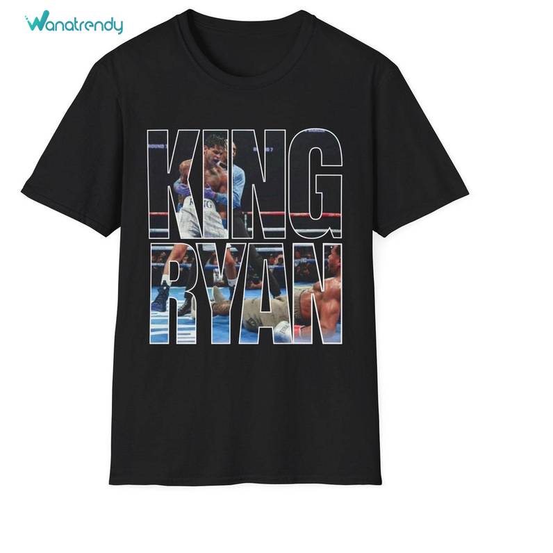 Ryan Garcia Trendy Shirt, King Ryan Garcia Boxing Champion Crewneck Sweatshirt Hoodie