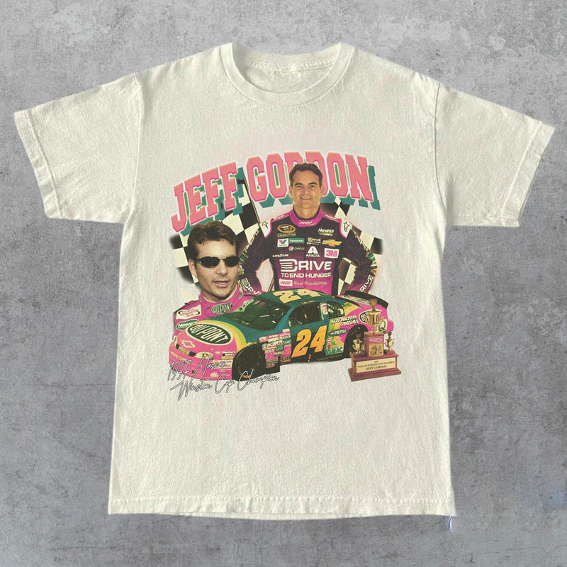 Comfort Jeff Gordon Nascar Racing Shirt For Fan