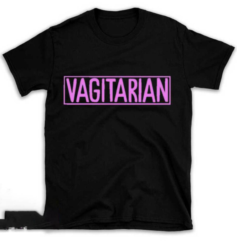 Purple Vagitarian Vintage Shirt For Lesbian Lover