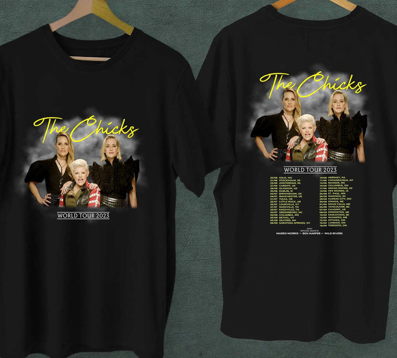 The Chicks Band Country Music Tour 2023 Shirt