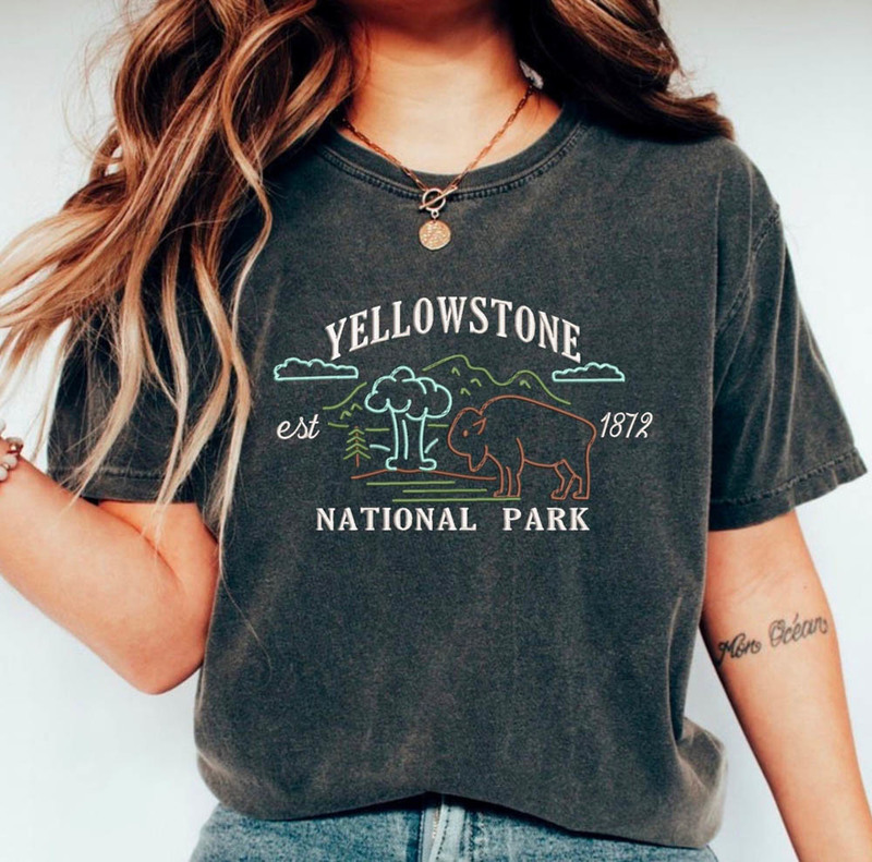 Yellowstone National Park Est 1872 Comfort Shirt
