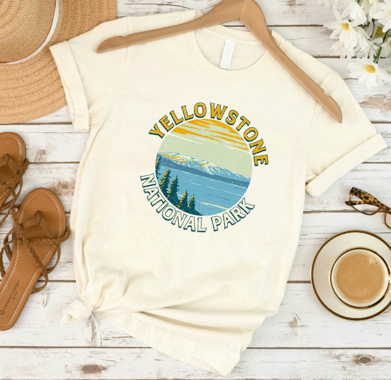 Yellowstone National Park Western Camping Shirt