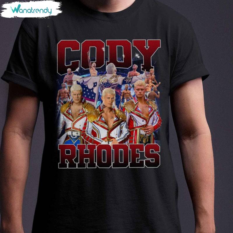 Must Have Cody Rhodes Shirt, American Professional Wrestler Crewneck Sweater